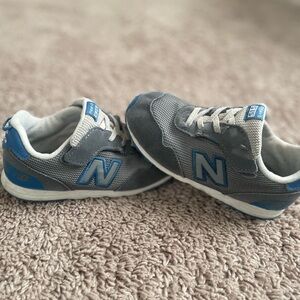 New Balance Kids' Sneakers in Gray and Blue